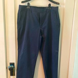 Men's Navy Blue Slacks 33x32